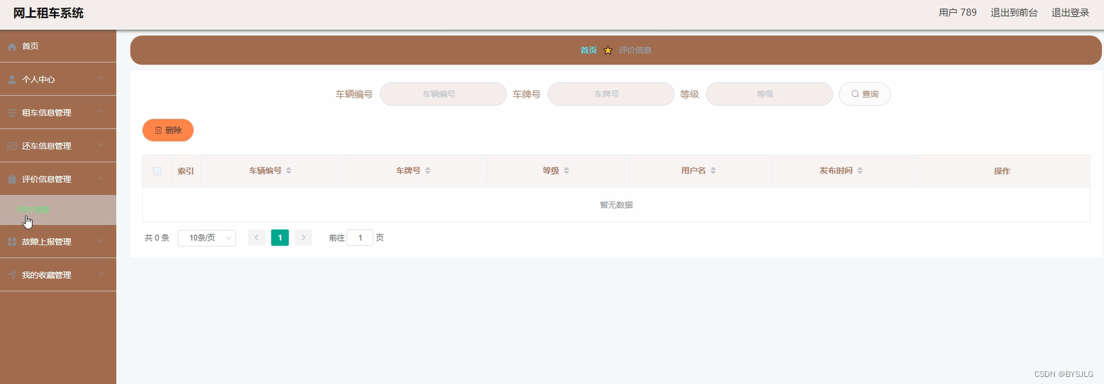 评价信息