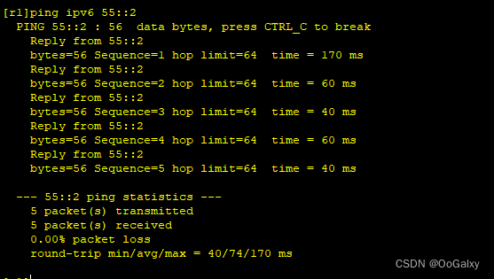 【HCIP】Huawei设备下IPV4IPV6共存实验