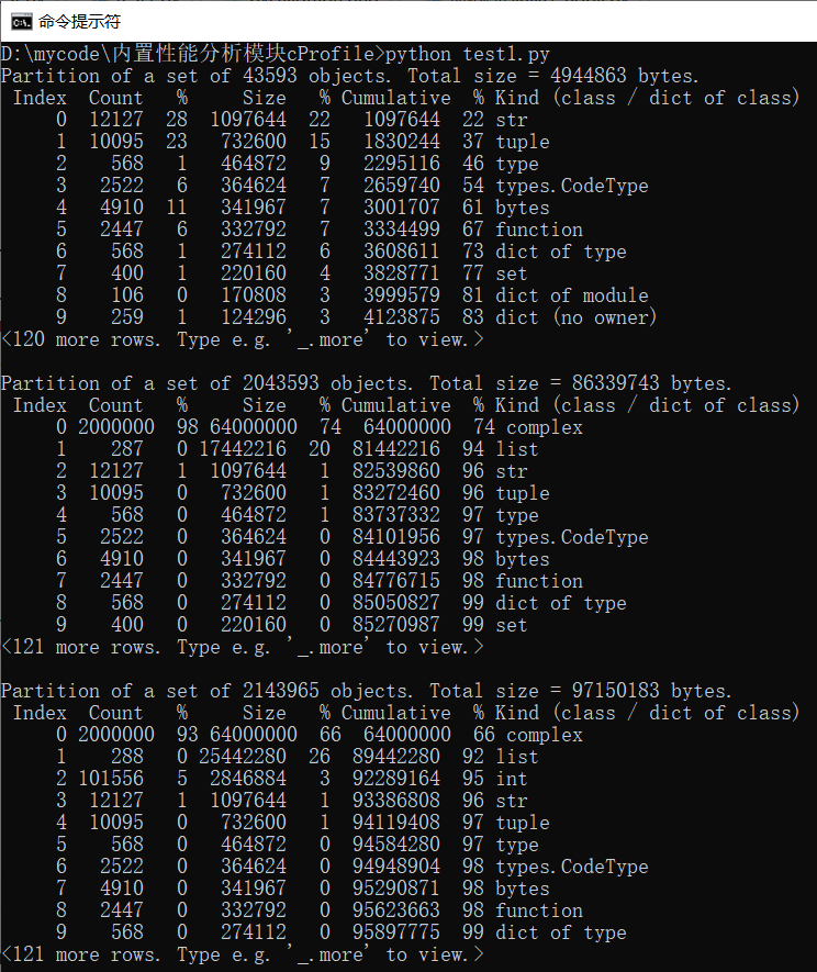 Python性能分析入门——cProfile、可视化、逐行分析、内存分析_cprofile 可视化-CSDN博客