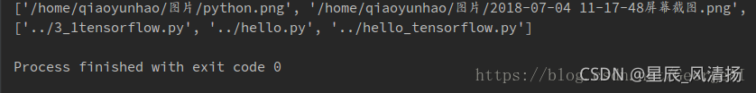 python 中的 glob.glob()