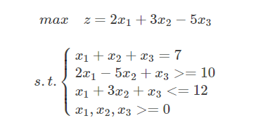 数学建模__线性规划Python实现