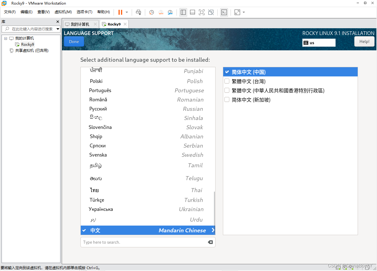 VMware16安装Rocky Linux9服务器系统教程（图文）（二）_rocky9 的教程-CSDN博客