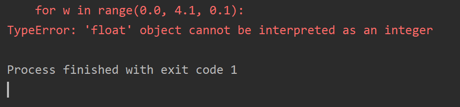 成功解决Typeerror: 'Float' Object Cannot Be Interpreted As An Integer | Ai技术聚合