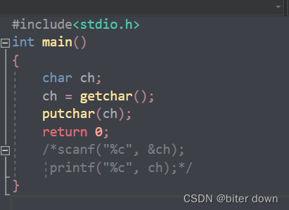 getchar 与 putchar 的使用-CSDN博客