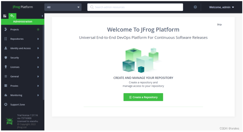 JFrogArtifactory在Ubuntu上的安装_ubuntu安装artifactoryCSDN博客