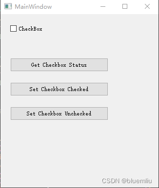 Python Qt学习（五）Checkbox
