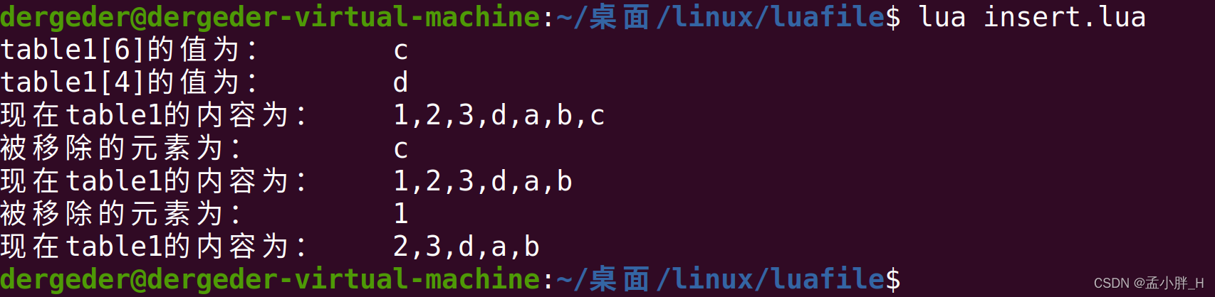 Lua——table(表)的使用_lua table-CSDN博客