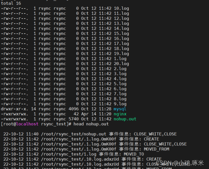 rsync+inotify实时同步