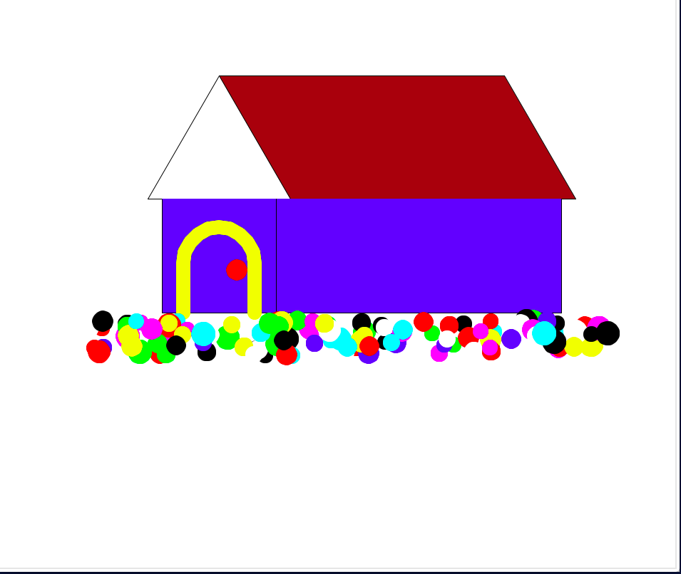 turtle画图随机函数曲线控制圆的画法