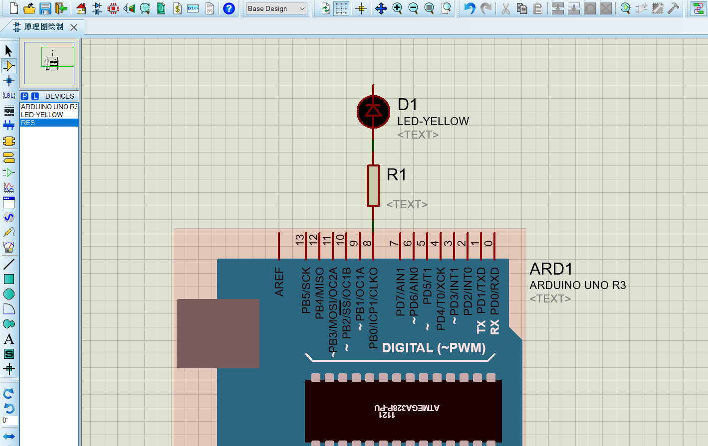 Proteus 8.9 模拟仿真Arduino控制点亮LED_arduino仿真软件-CSDN博客