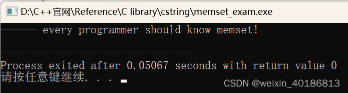 C++ Reference: Standard C++ Library reference: C Library: cstring: memset