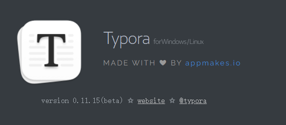 Typora最后的免费版本0.11.15，需要自取