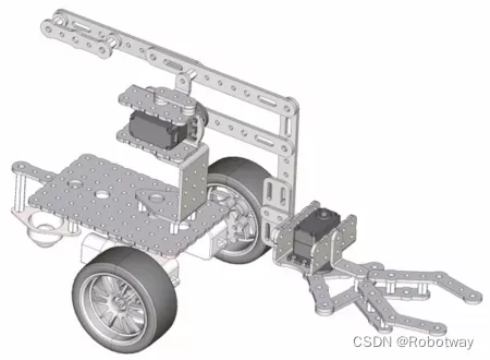 机器人制作开源方案 | 双轮提升搬运小车