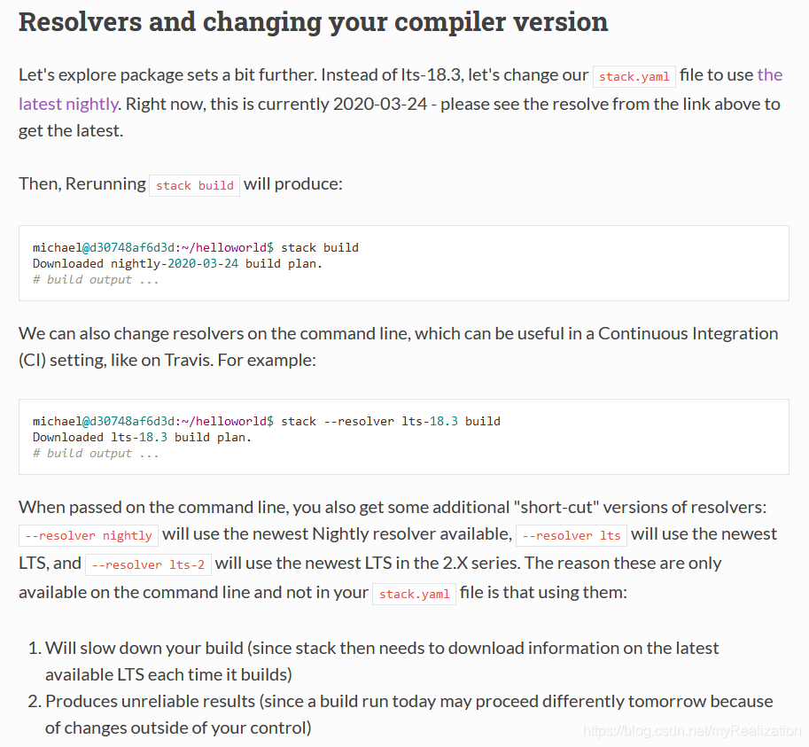 【Haskell】Stack用法详细介绍(长期持续更新中!)_haskell stack-CSDN博客