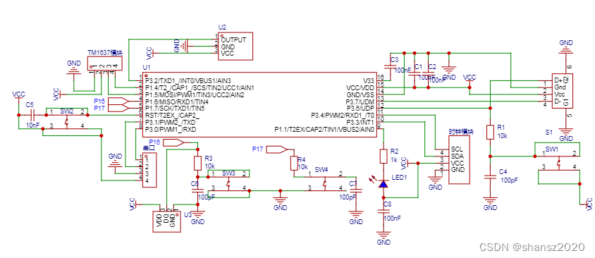 也跟风玩一玩CH552-CSDN博客