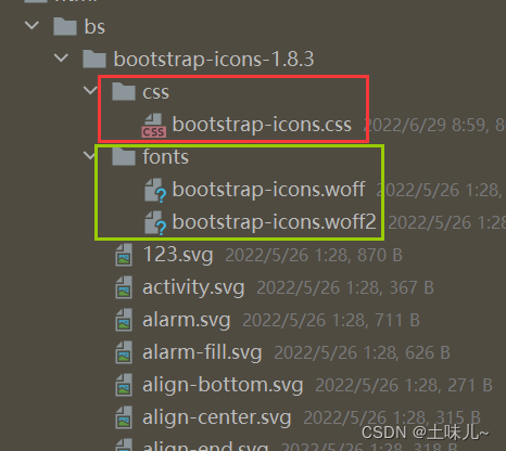 Bootstrap字符图标简单使用_bootstrap-icons.css-CSDN博客