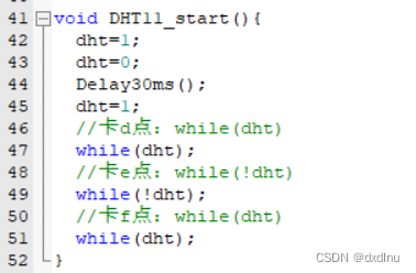 数字温湿度传感器DHT11