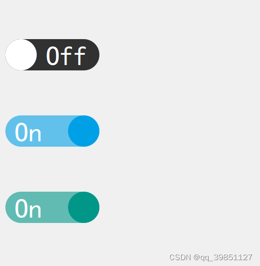 Qt 之自定义控件（开关按钮）