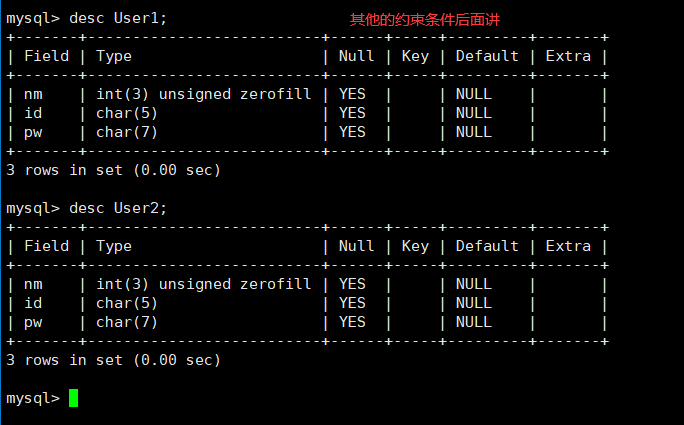 【MySQL】表的操作和数据类型