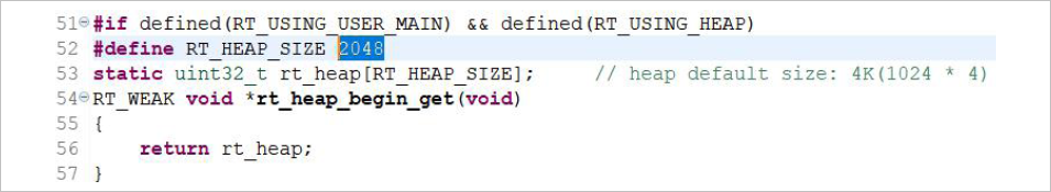 ▲ 图2.2 修改 heap 大小