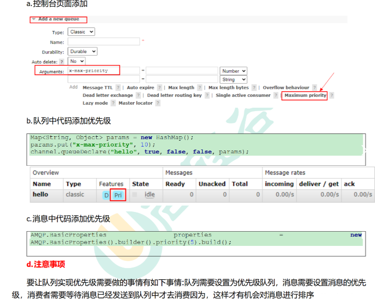 RabbitMQ相关的其他知识点