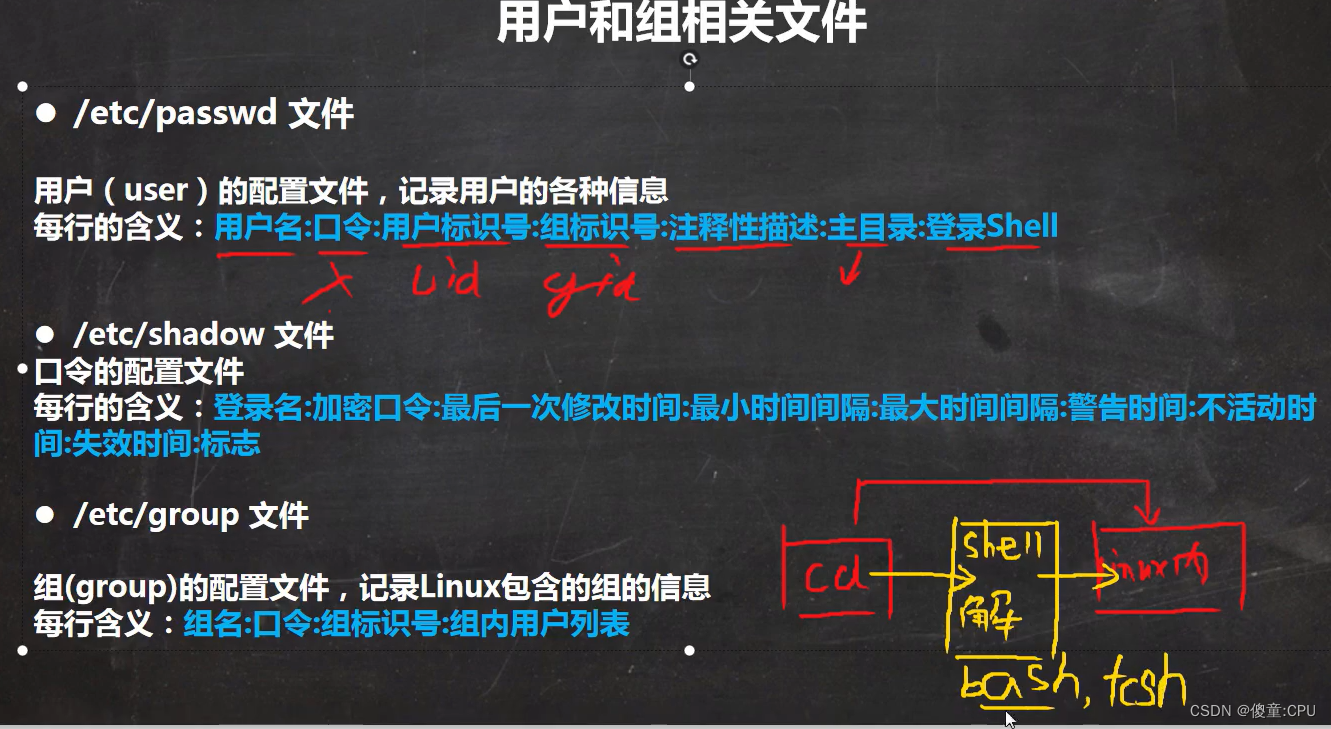 开机重启，用户登录注销