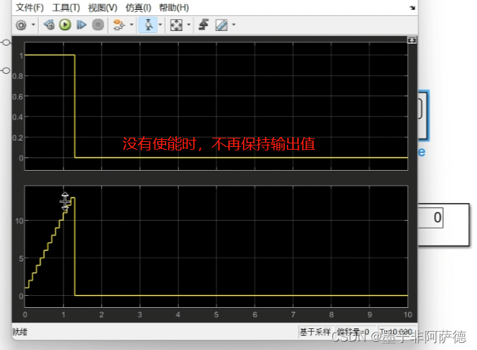 simulink 使能子模块 对应if else