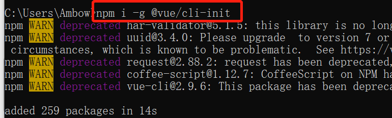vue Nodejs installation (I) - Programmer Sought