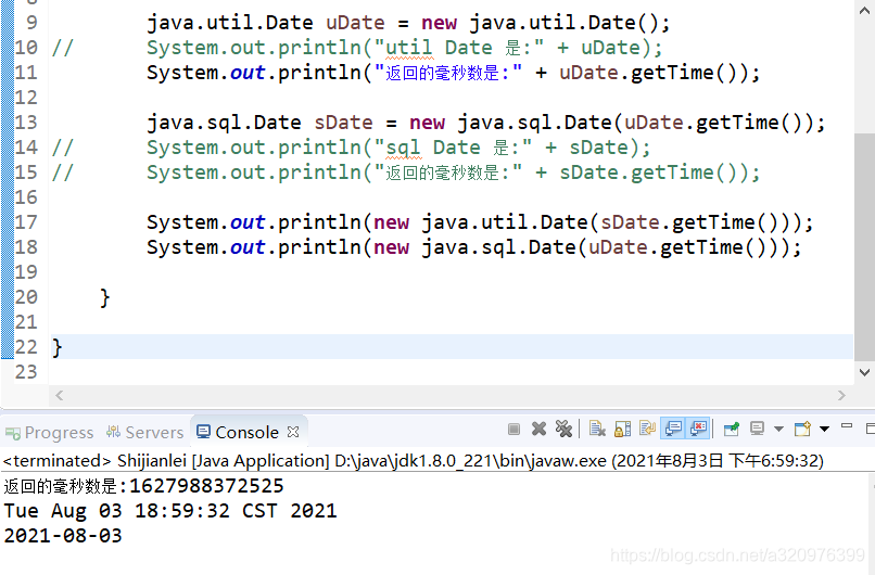 Java中的时间类_java中时间类型-CSDN博客