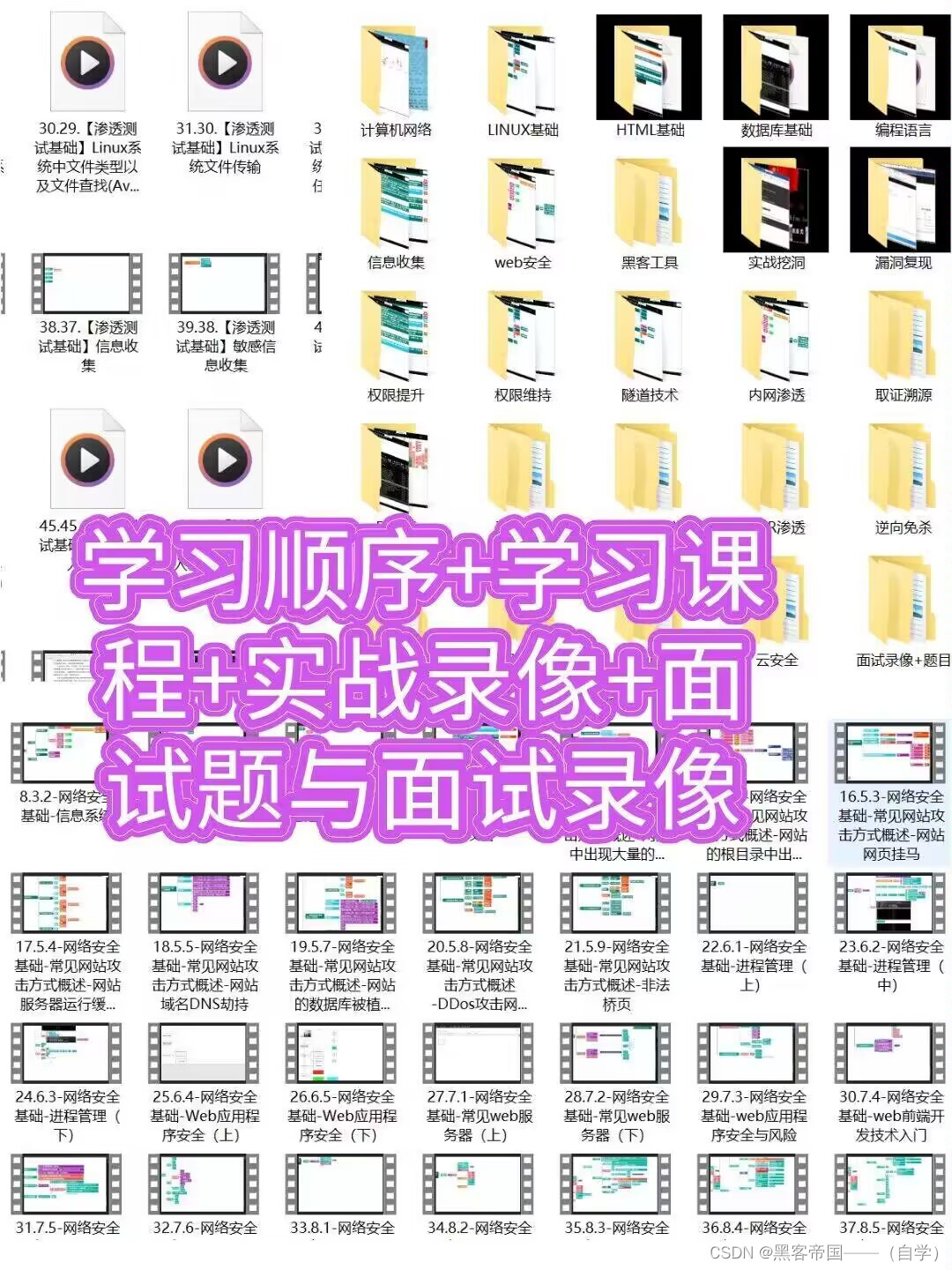 网络安全（自学黑客技术）——黑客学习方法