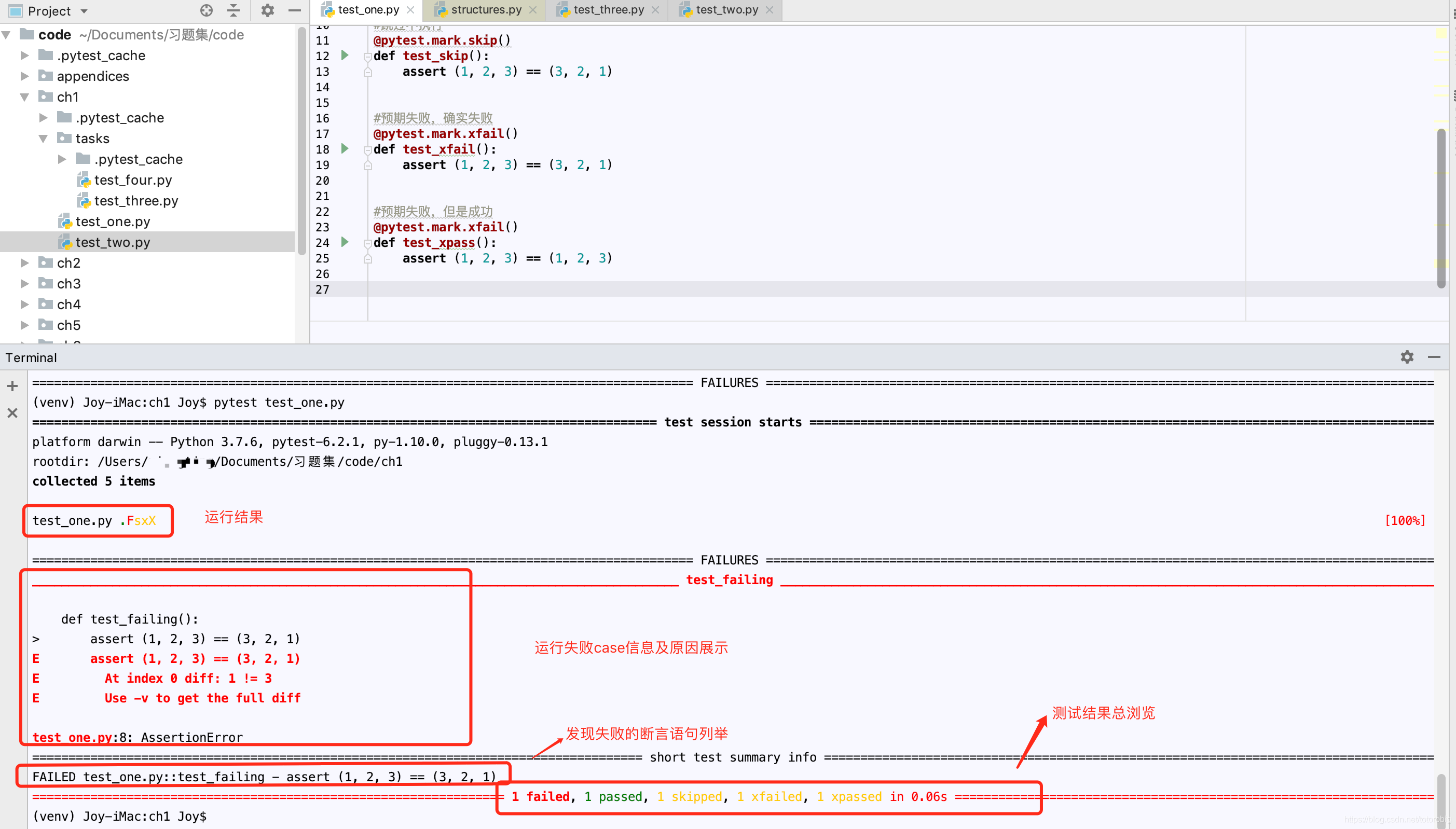 Pytest运行及控制台输出信息_pytest脚本执行结果后有点-CSDN博客