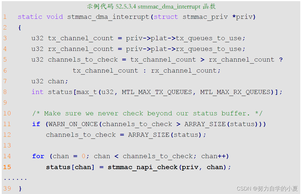 stmmac_dma_interrupt函数