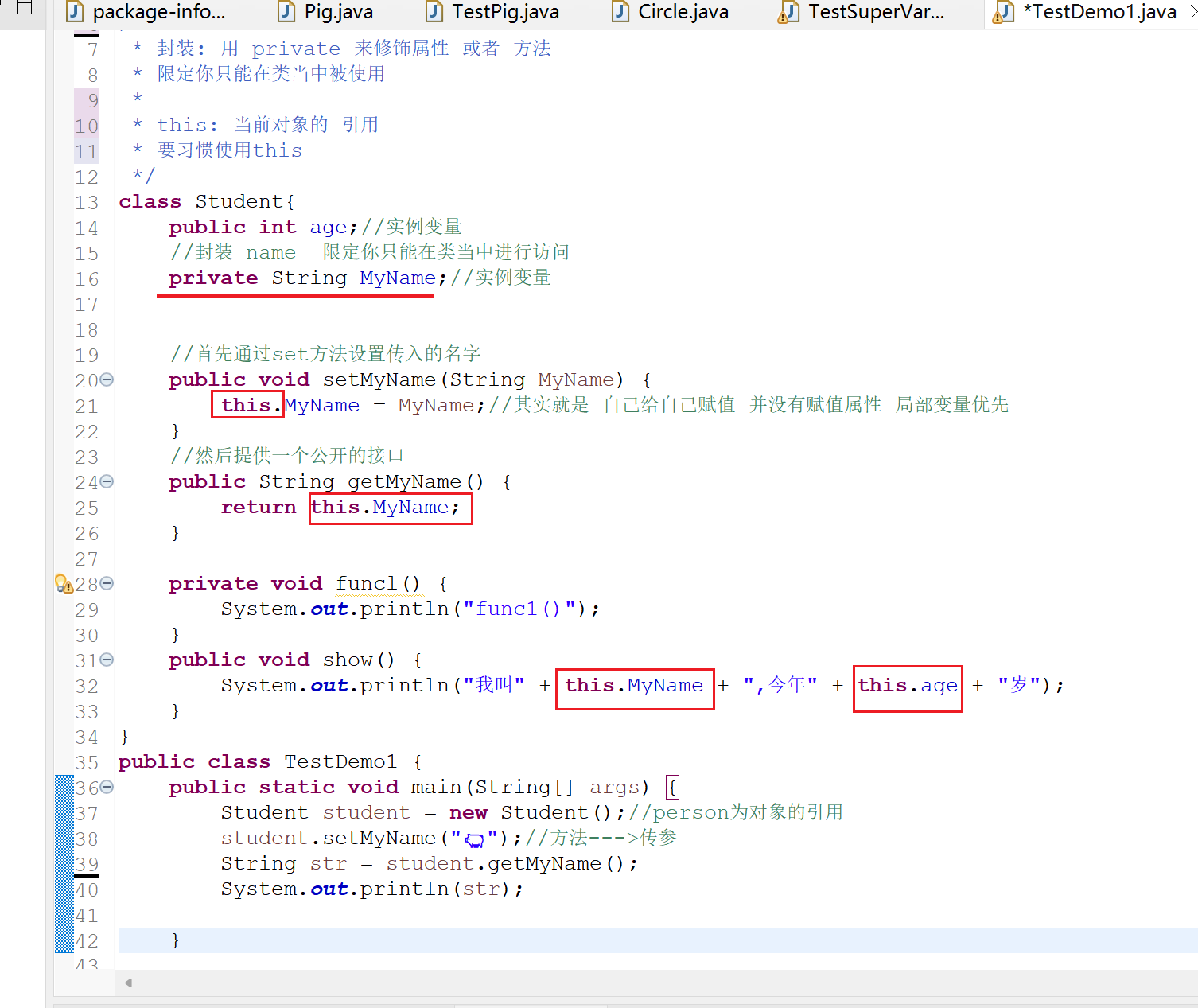 【Java面向对象编程(中)】- 探索封装的秘密