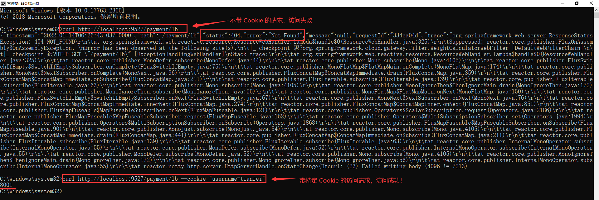 测试 Cookie 断言