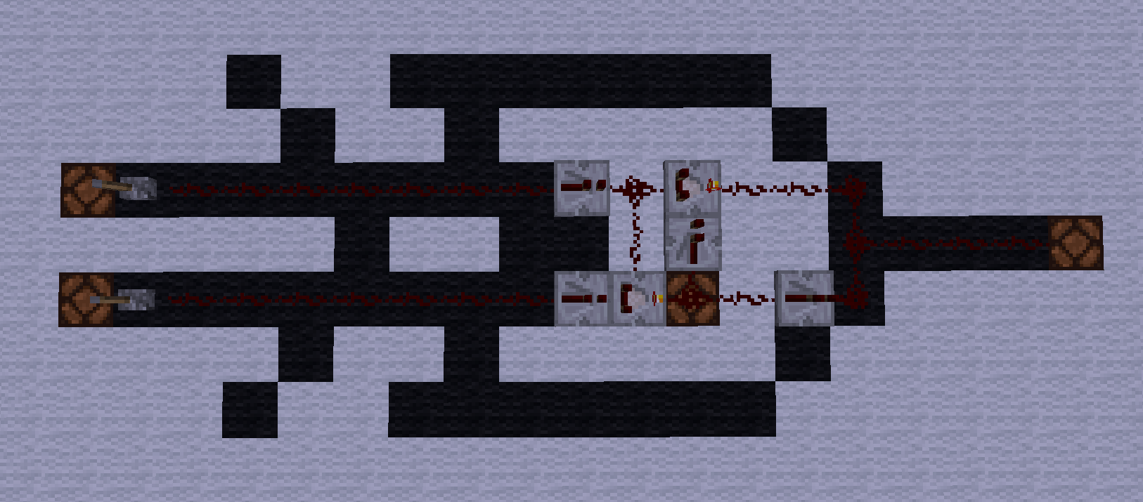 用minecraft 学会逻辑门_mc与非门-csdn博客