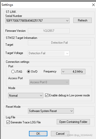 给他改成Software SystemReset