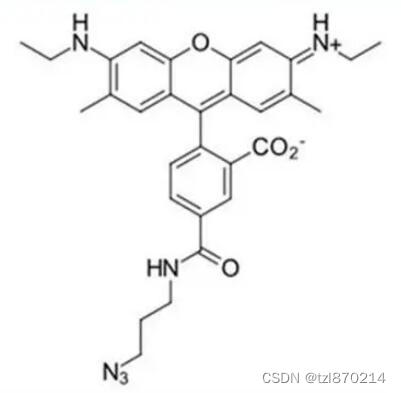 R6G azide, 5-isomer具有良好的水溶性，2135330-71-9