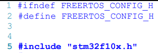 【FreeRTOS】【STM32】03 FreeRTOSConfig.h头文件简介与修改