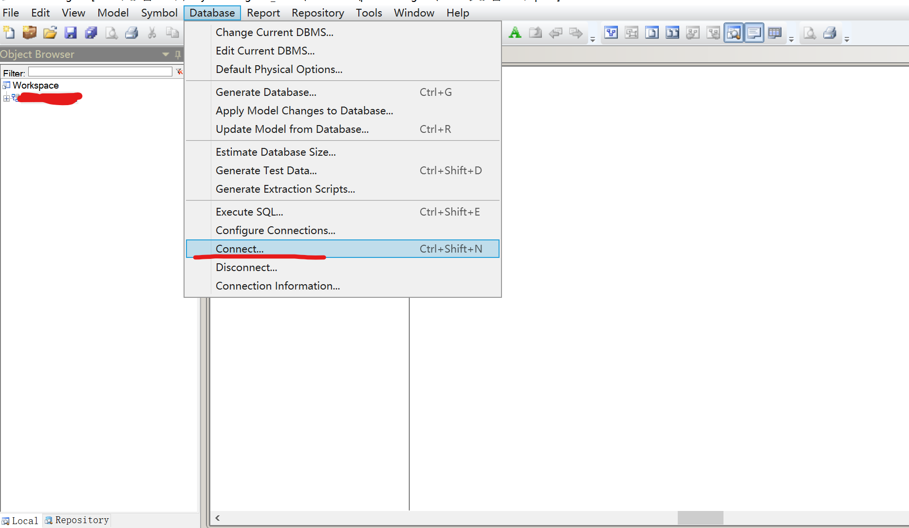 Powerdesigner imports tables to mysql database - Programmer Sought