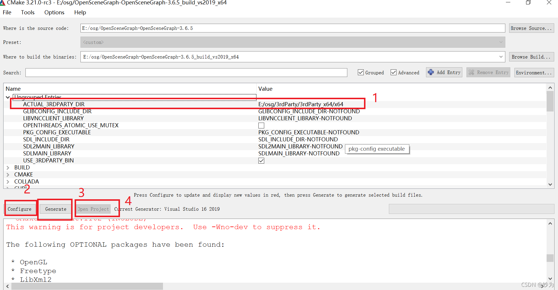 OpenSceneGraph-OpenSceneGraph-3.6.5源码编译-CSDN博客