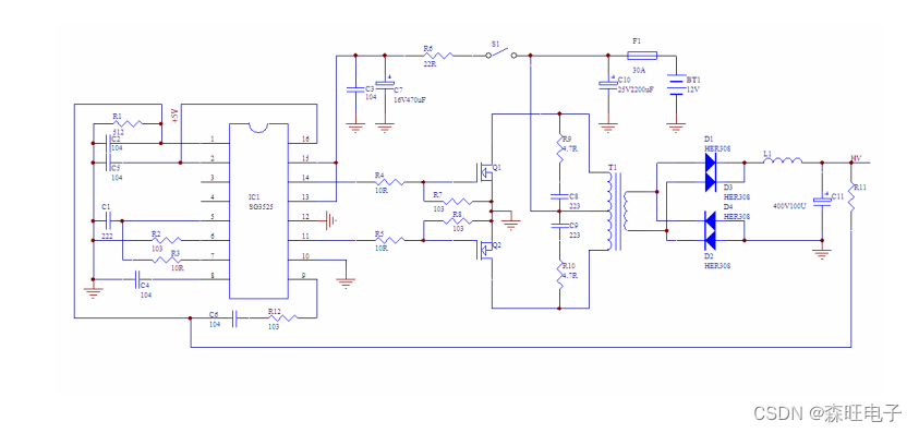 基于STM32的SPWM逆变器设计