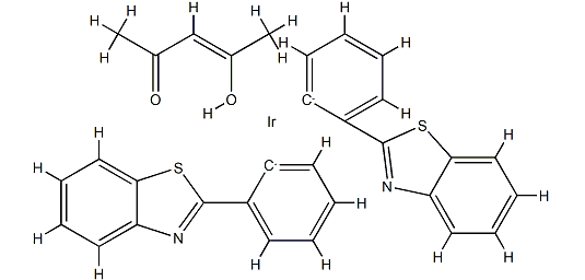 cas：337526-88-2 ；Ir(bt)2 (acac)，齐岳提供金属配合物材料