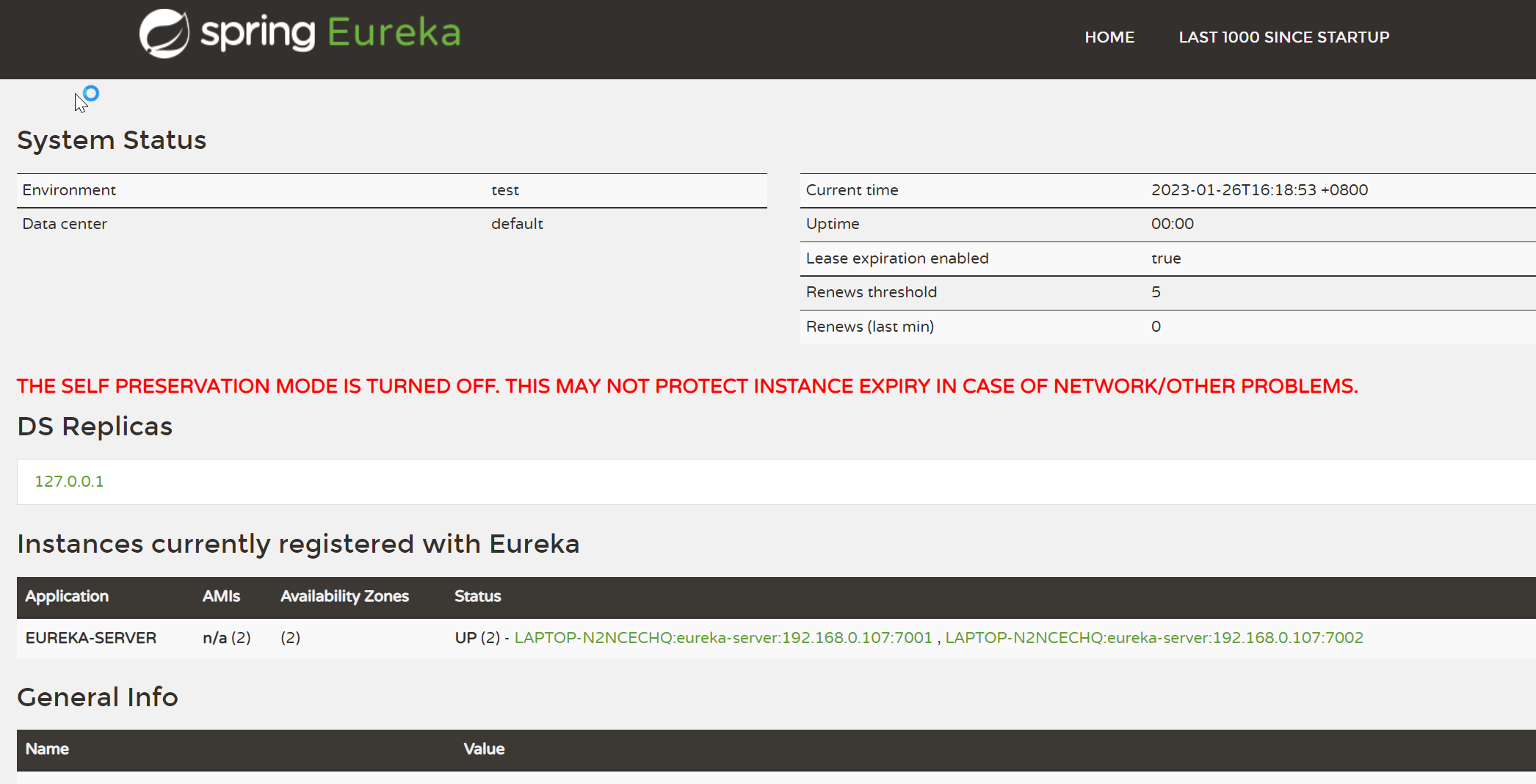Eureka集群单机配置_eureka集群配置文件CSDN博客