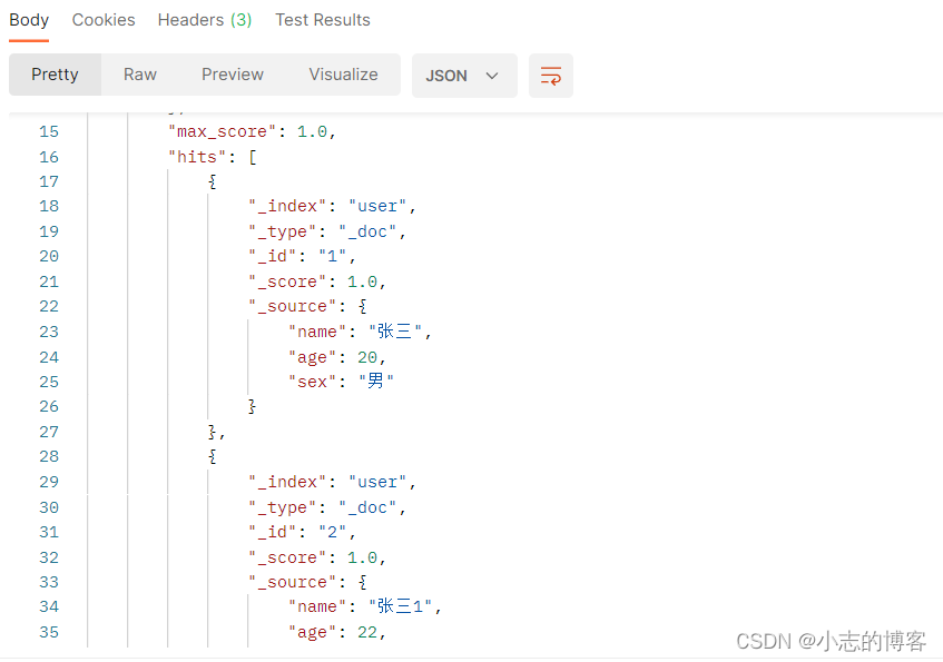 Elasticsearch7.8.0版本高级查询——范围查询文档