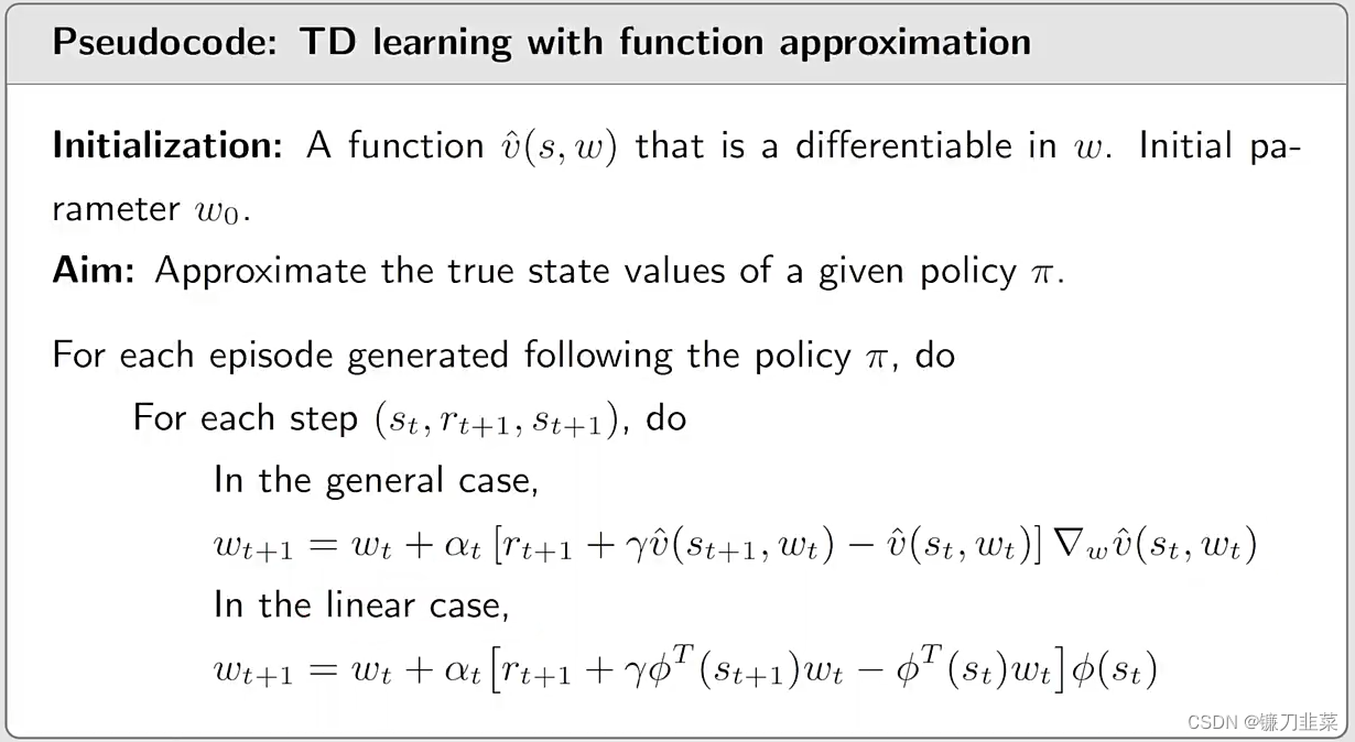 TD learning