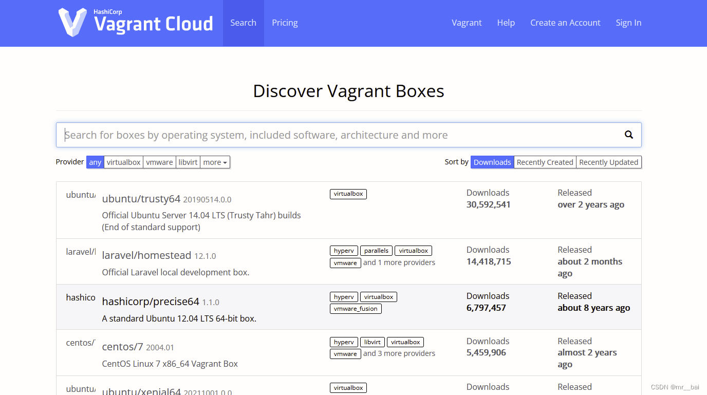 Vagrant 入门使用教程（在Linux-Centos7.9上使用）