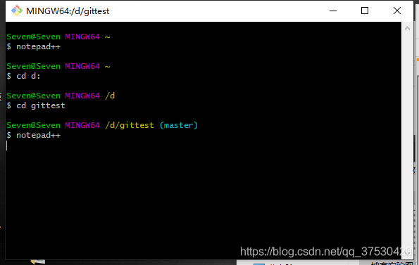 Git Bash 调用Notepad++作为默认编辑器_怎么看git bash的默认编辑器-CSDN博客