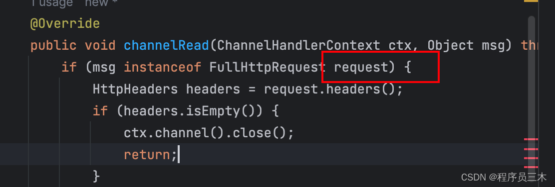 [Java] `JDK17` 模式变量 `Pattern variable` Variable ‘request‘ can be ...