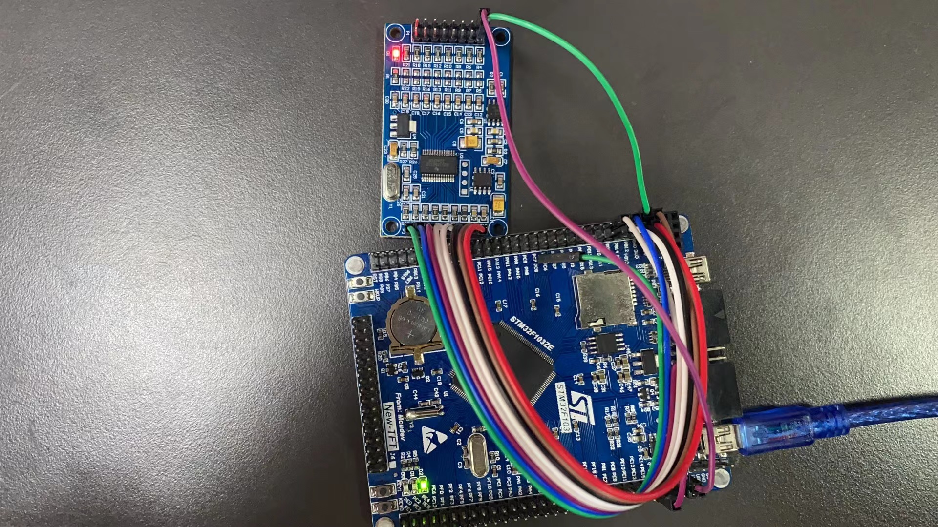 STM32驱动ADS1256串口输出-AD转换