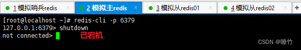 redis哨兵模式sentinel